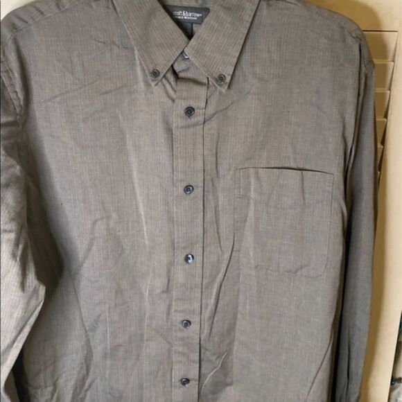 Croft & Barrow Wrinkle Resistant Cotton Button Down - Picture 1 of 3